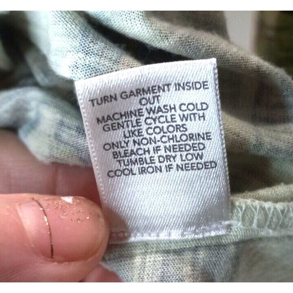 Christopher & Banks 3/4 Sleeve Tee Small Watercolor Italian Scene Graphic Print - Picture 9 of 9